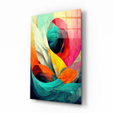 Hidden Swan Glass Wall Art  || Designer Collection.