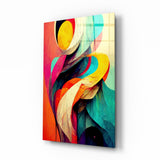 The Hug Glass Wall Art  || Designer Collection.