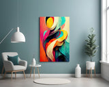 The Hug Glass Wall Art  || Designer Collection.