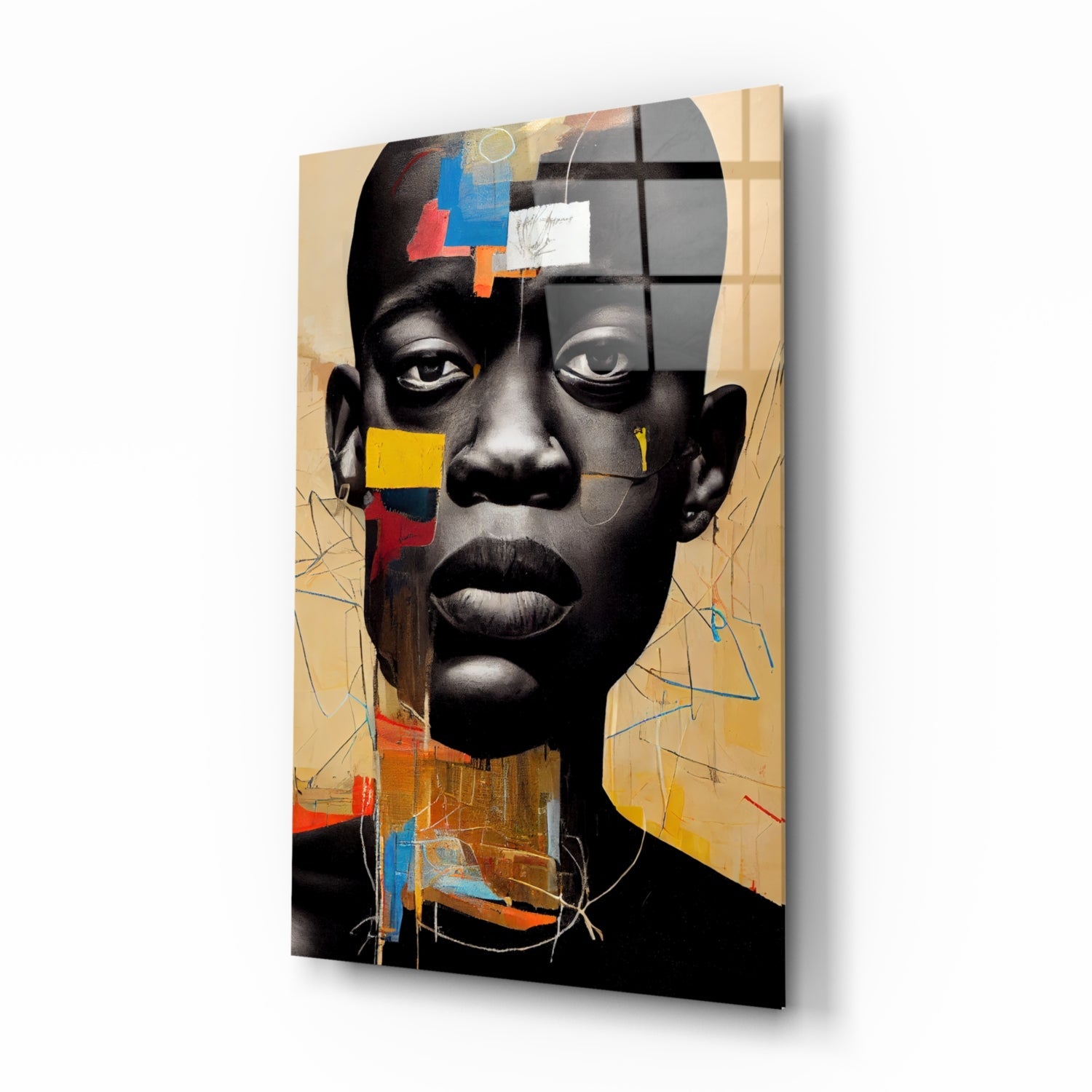 The Rebellious Look Glass Wall Art  || Designer Collection.