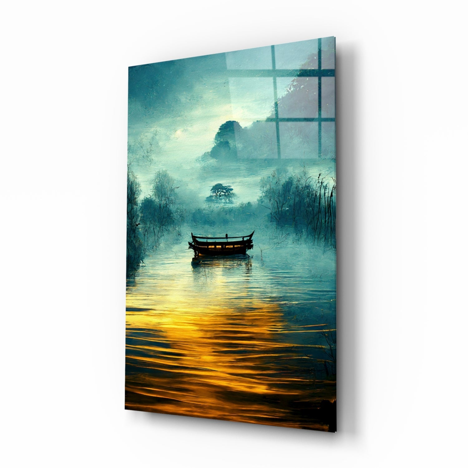 Silence Glass Wall Art  || Designer Collection.