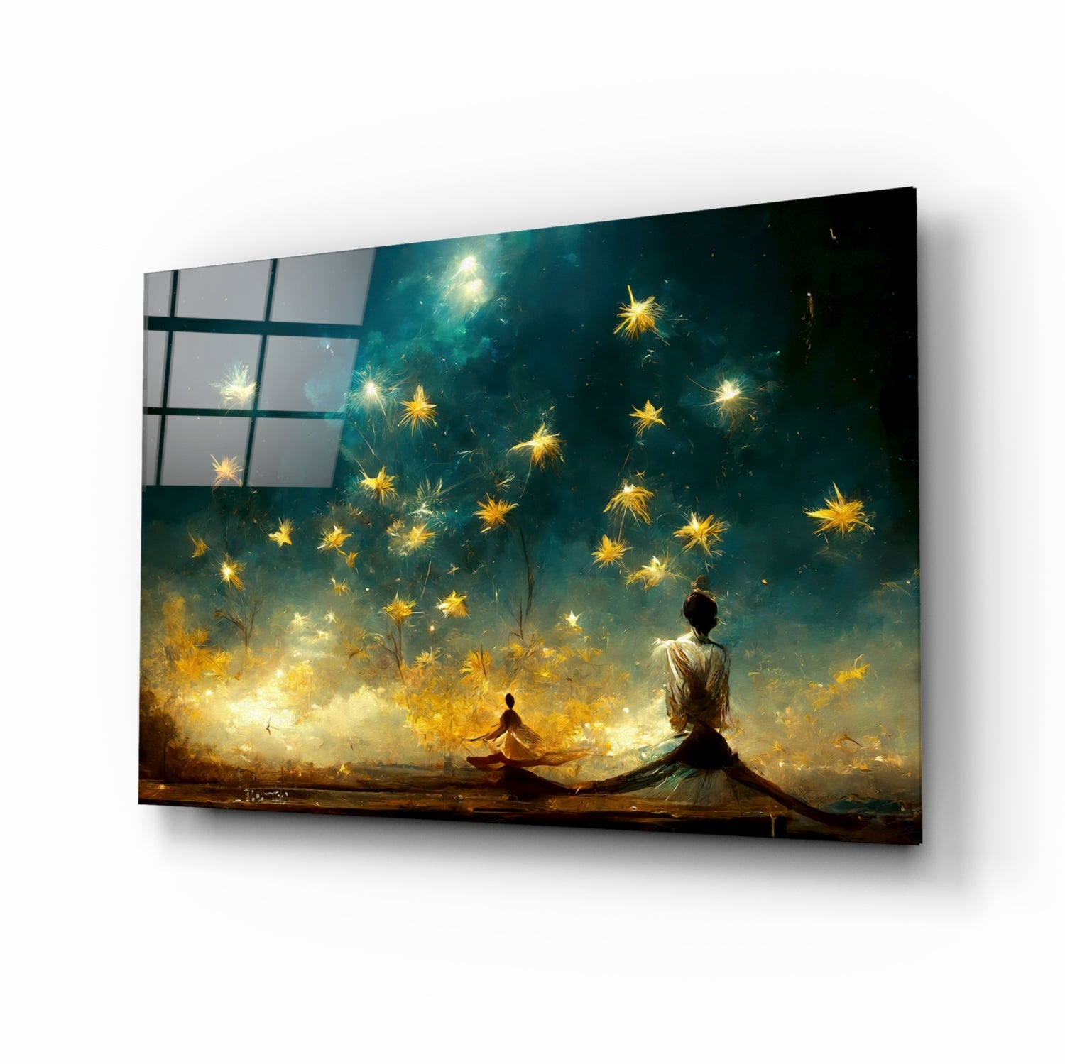 Mysticism Glass Wall Art  || Designer Collection.