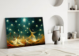 Mysticism Glass Wall Art  || Designer Collection.