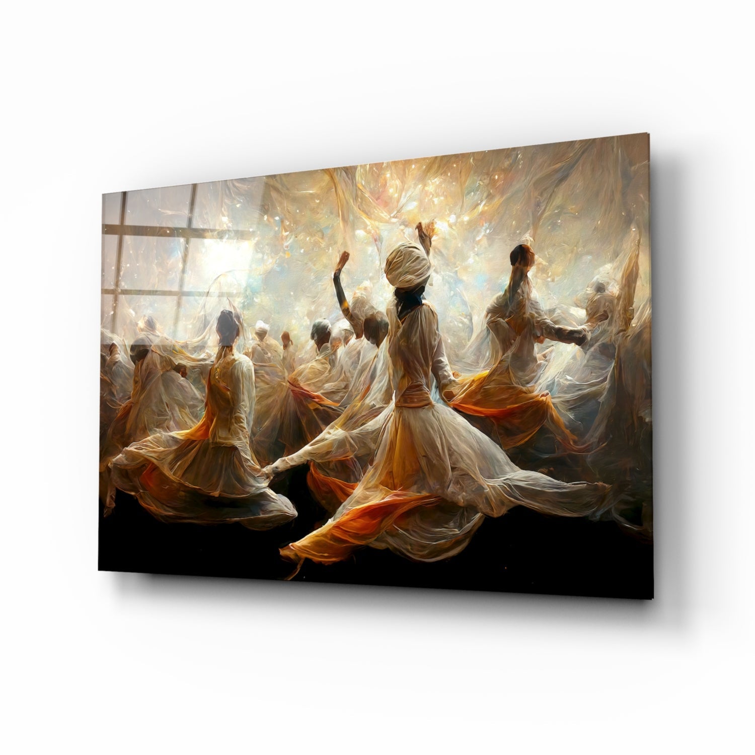 Mysticism Glass Wall Art  || Designer Collection.