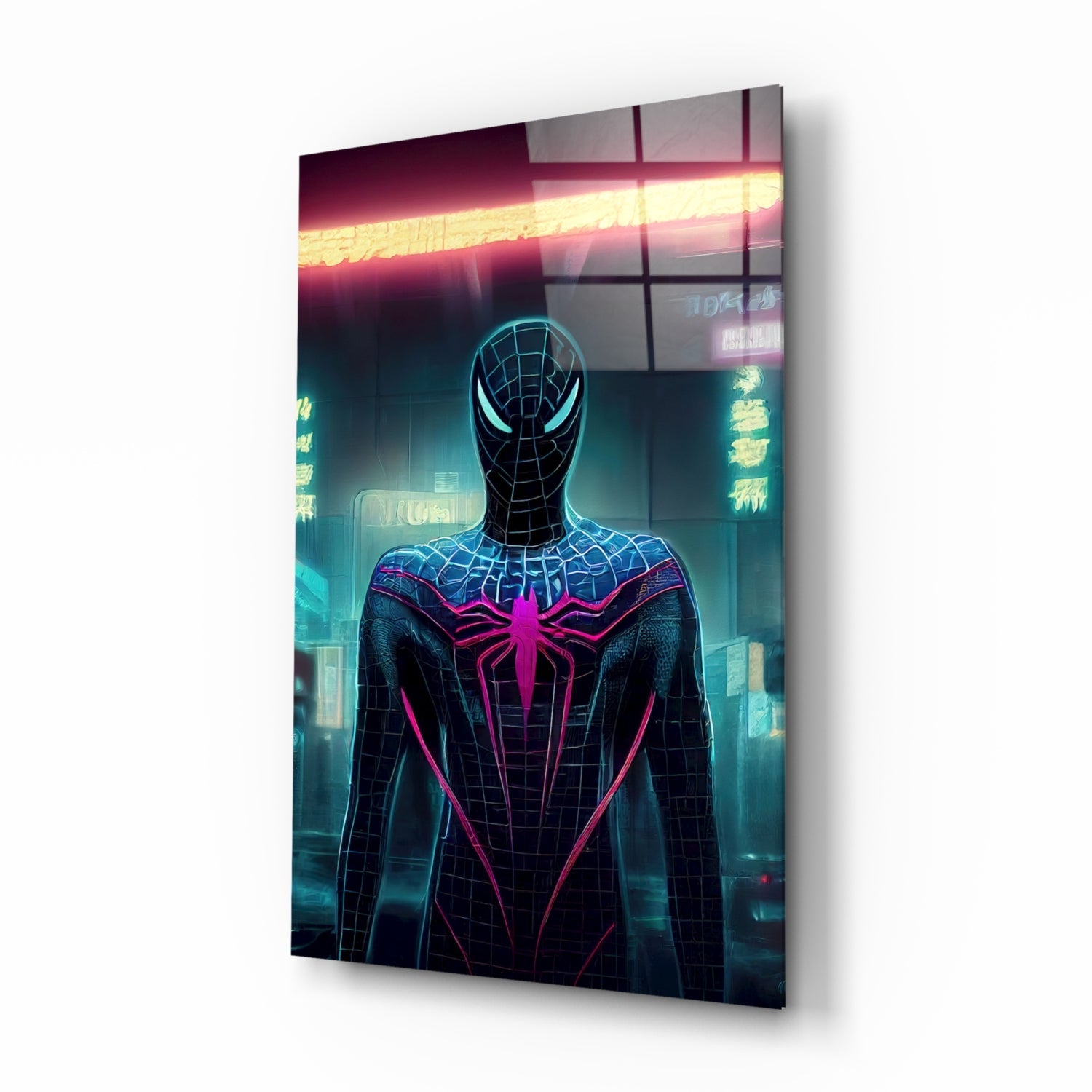 Spider Glass Wall Art  || Designer Collection.