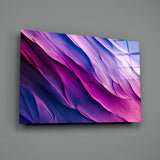 Purple Dance Glass Wall Art  || Designer Collection | Insigne Art Design.