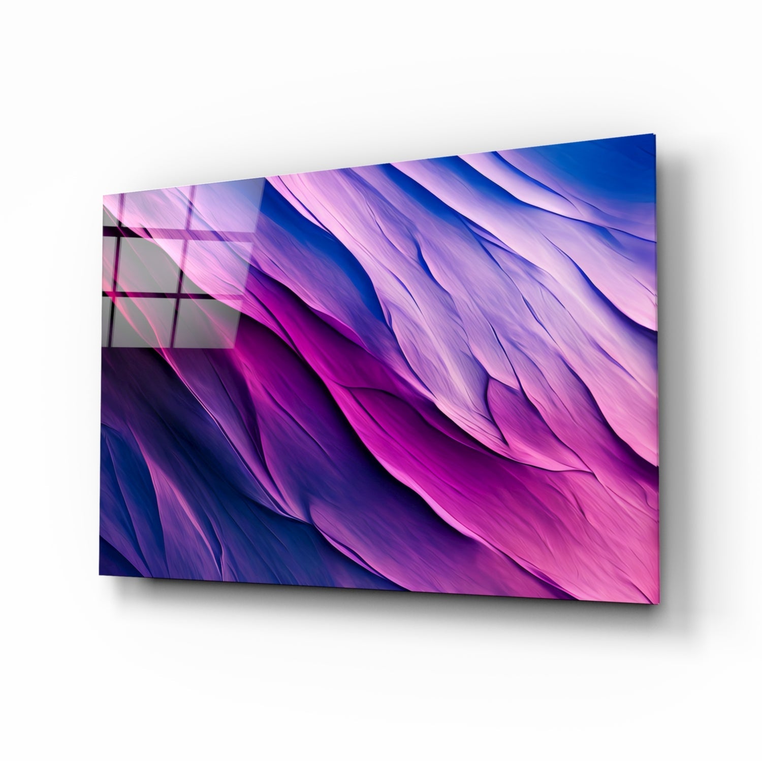 Purple Dance Glass Wall Art  || Designer Collection | Insigne Art Design.