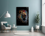 Sparkling Glory Glass Wall Art  || Designer Collection | Insigne Art Design.