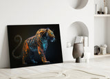 Sparkling Glory Glass Wall Art  || Designer Collection | Insigne Art Design.