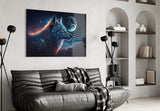 Sparkling Freedom Glass Wall Art  || Designer Collection | Insigne Art Design.