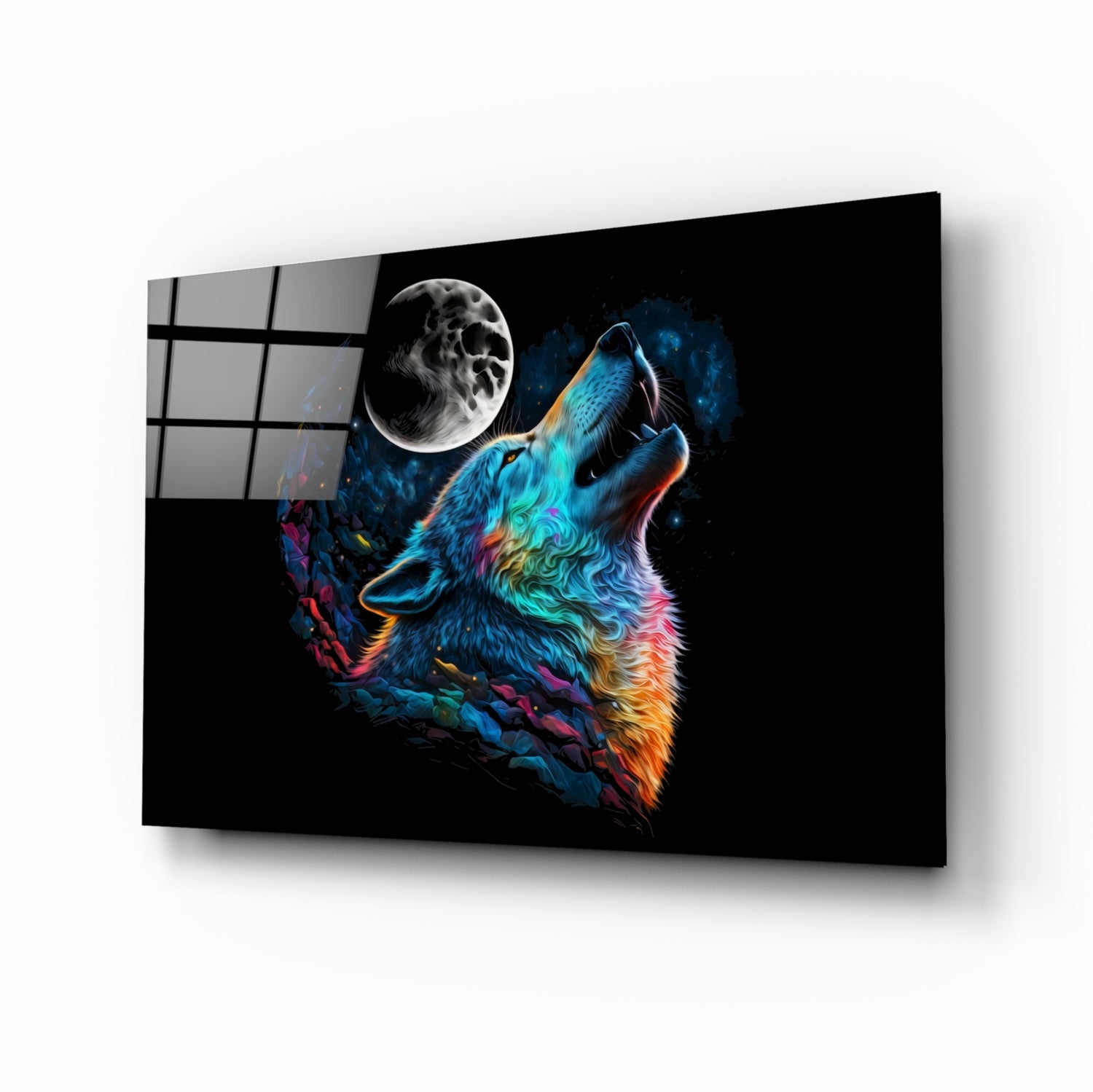 Sparkling Freedom Glass Wall Art  || Designer Collection | Insigne Art Design.