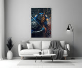 Lord Warrior Glass Wall Art  || Designer Collection | Insigne Art Design.