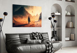 Walk on Another Planet Glass Wall Art  || Designers Collection | Insigne Art Design.