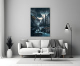 Dreamtopia Glass Wall Art  || Designers Collection | Insigne Art Design.