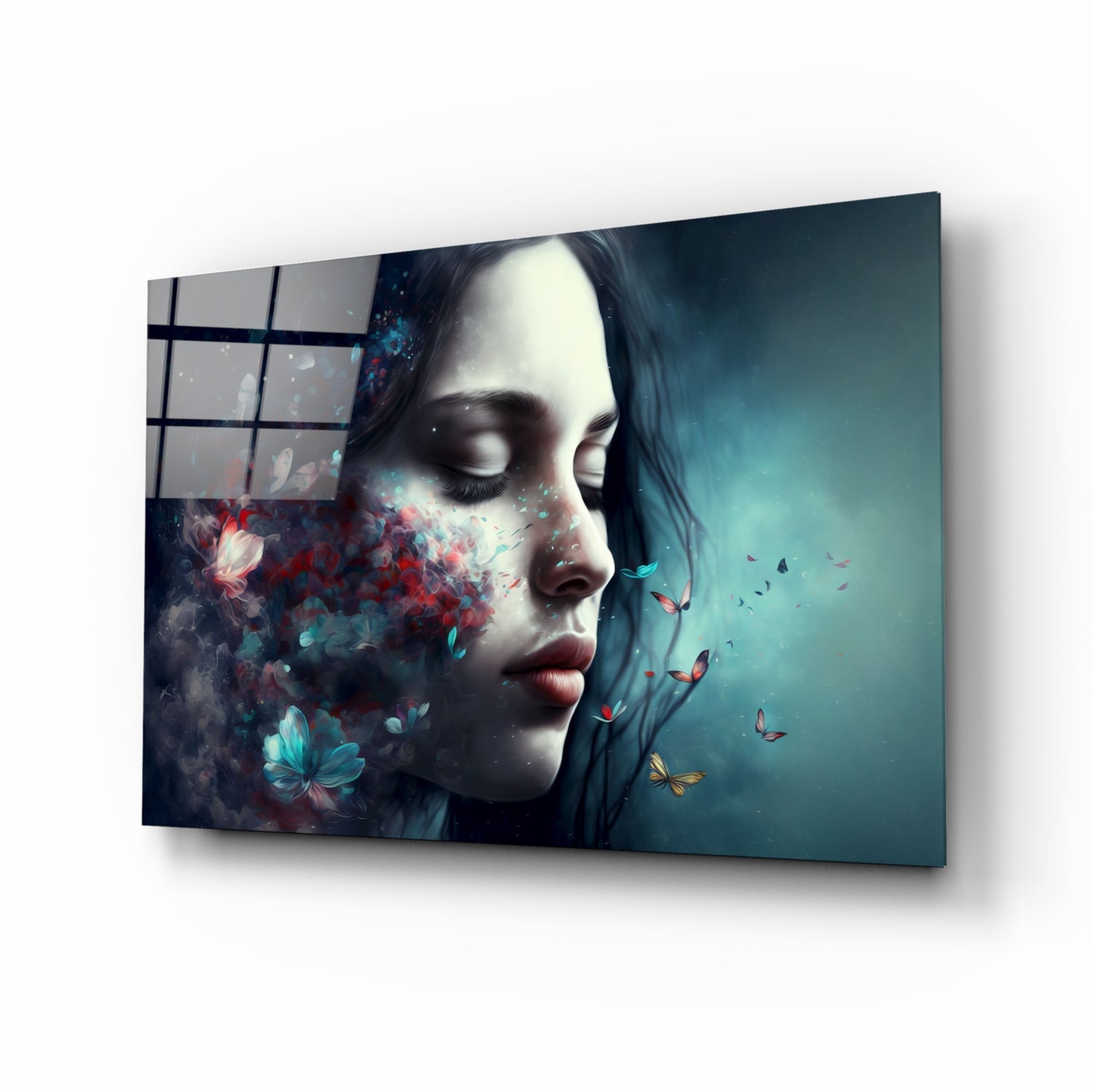 Butterfly Dreams Glass Wall Art  || Designer Collection.