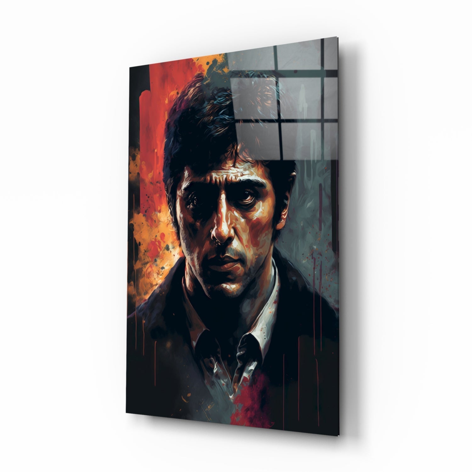 Al Pacino Glass Wall Art  || Designer Collection.