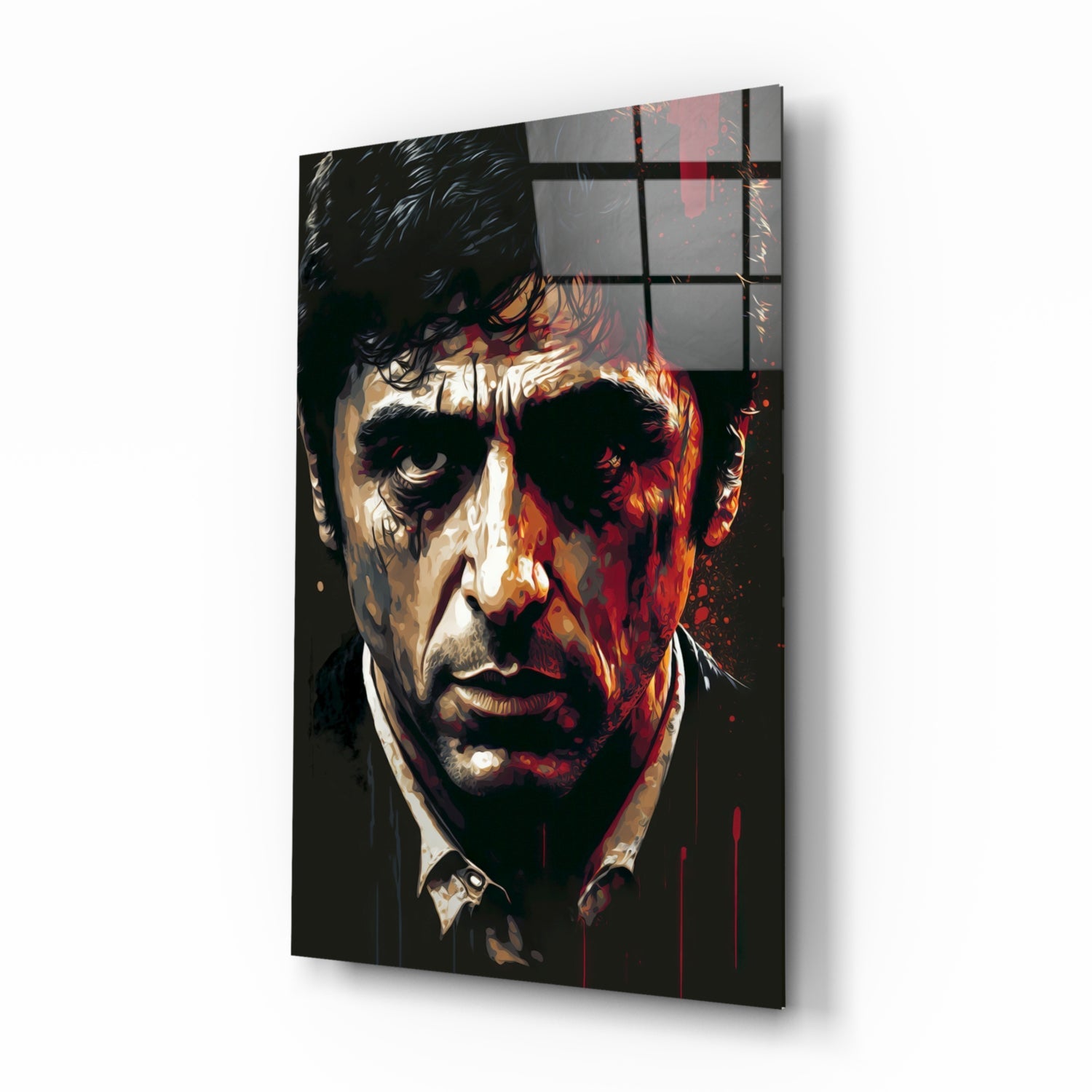 Al Pacino Glass Wall Art  || Designer Collection.