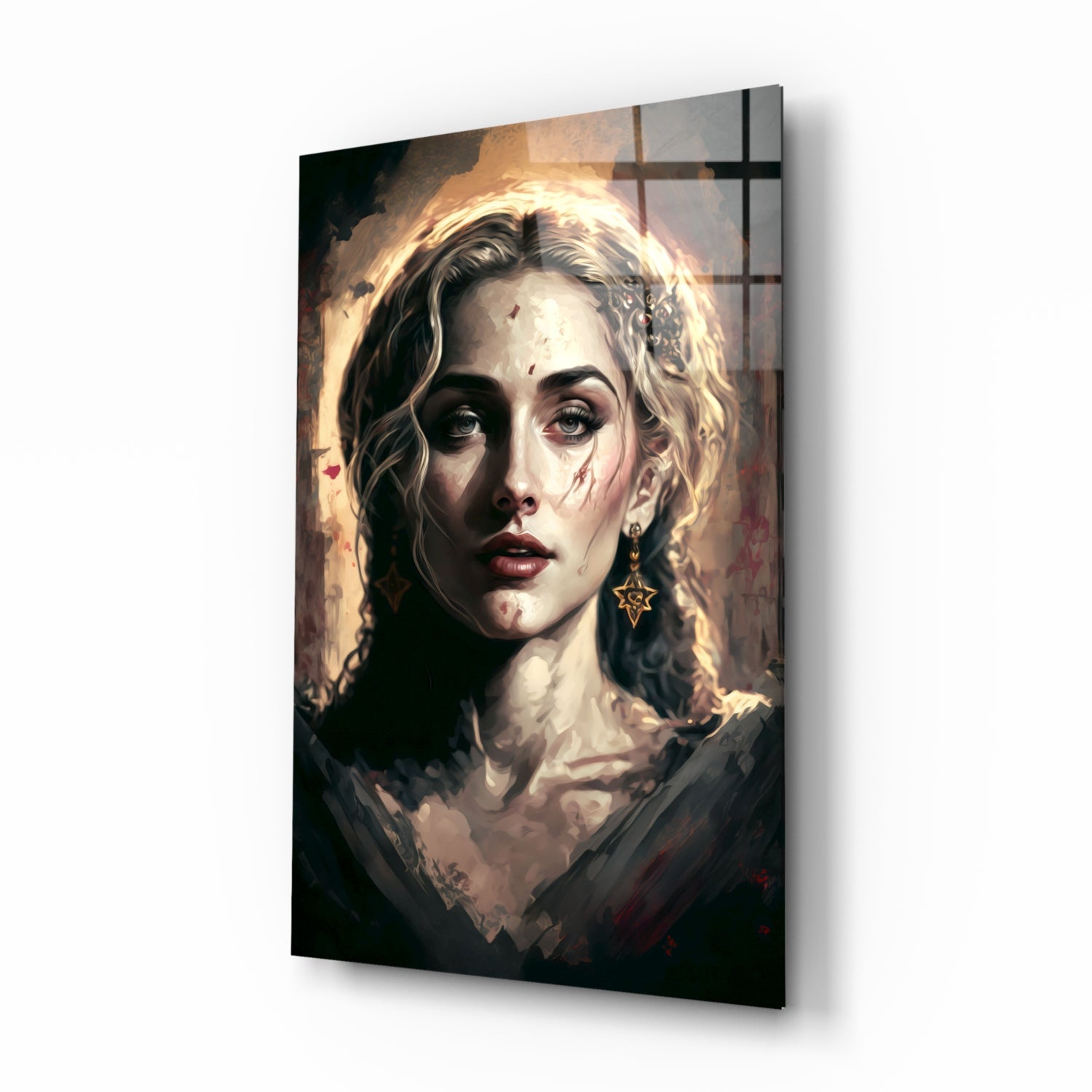 Madonna Glass Wall Art  || Designer Collection.