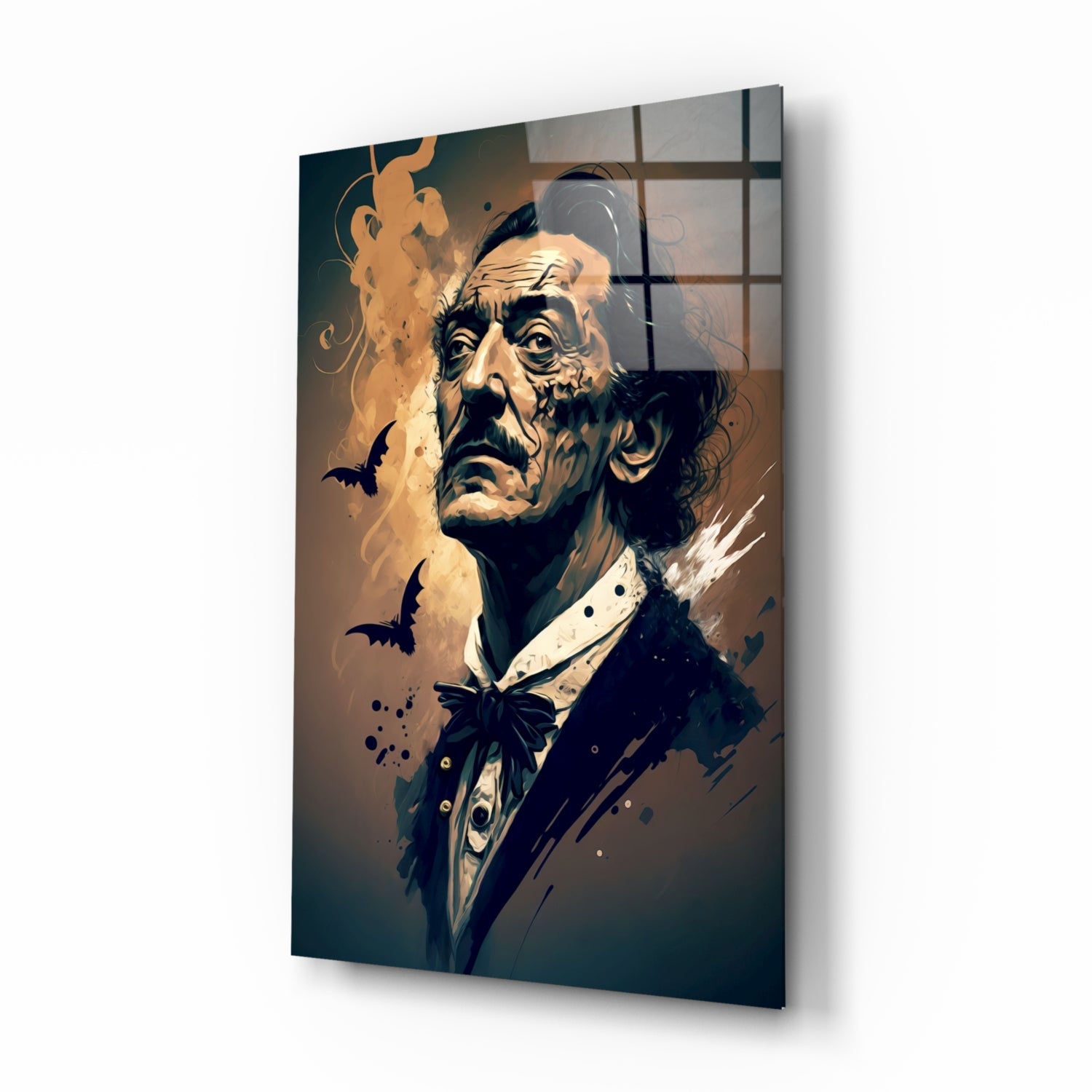 Salvador Dali Glass Wall Art  || Designer Collection.