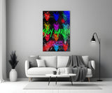Andy Warhol and Himself Glass Wall Art || Designers Collection.