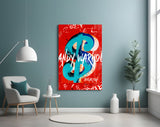 Andy Warhol and Dollar Glass Wall Art || Designer Collection.