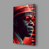 Jazz  Glass Wall Art || Designer Collection.