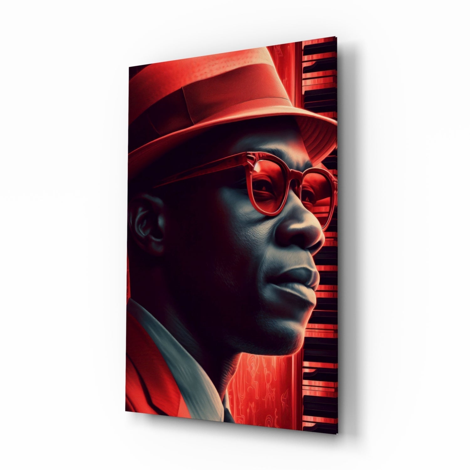 Jazz  Glass Wall Art || Designer Collection.