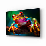 Froglet Glass Wall Art || Designer Collection.