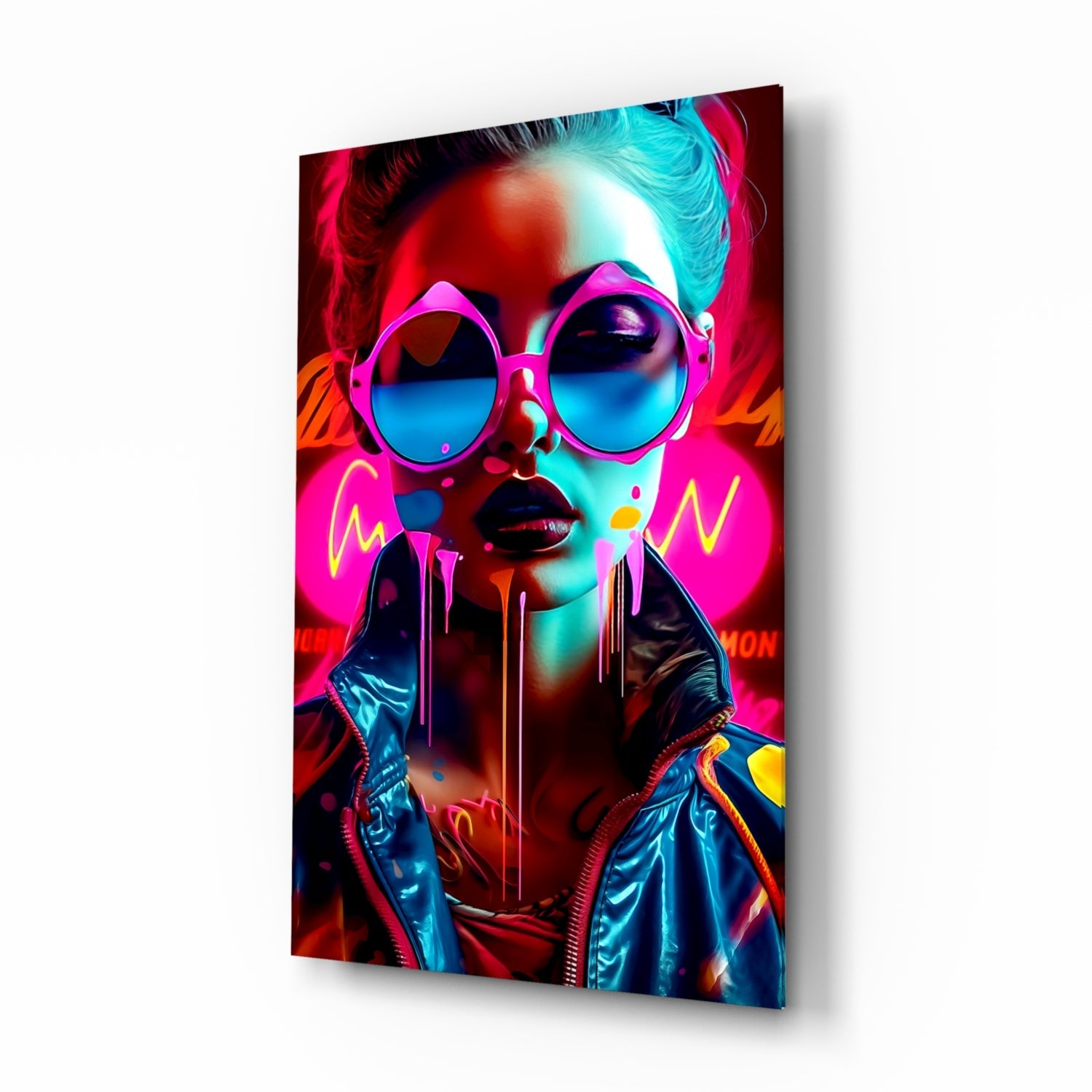 Stylish Woman Glass Wall Art || Designer Collection.