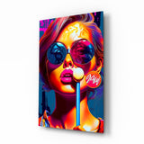 Lollipop Glass Wall Art || Designer Collection.