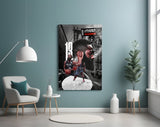 James Harden Glass Wall Art || Designer Collection.