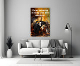 Godfather Glass Wall Art || Designer Collection.