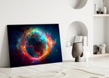 World Glass Wall Art || Designer Collection.