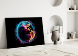 World Glass Wall Art || Designer Collection.