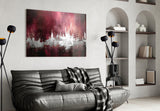 City Silhouette Glass Wall Art || Designer Collection.