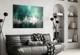City Silhouette Glass Wall Art || Designer Collection.