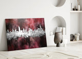 City Silhouette Glass Wall Art || Designer Collection.