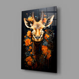 Deer Glass Wall Art || Designer Collection.