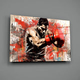 Boxing Glass Wall Art || Designer Collection.