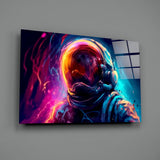 Astronaut Glass Wall Art || Designer Collection.