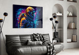 Astronaut Glass Wall Art || Designer Collection.