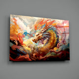 Dragon Glass Wall Art || Designer Collection.