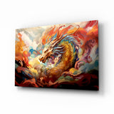 Dragon Glass Wall Art || Designer Collection.