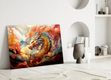 Dragon Glass Wall Art || Designer Collection.