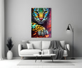 Sneaking Glass Wall Art || Designer Collection.