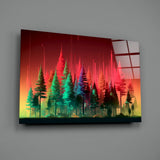 Forest of Colors Glass Wall Art || Designer Collection.