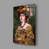 Klimt Style Glass Wall Art || Designer Collection.