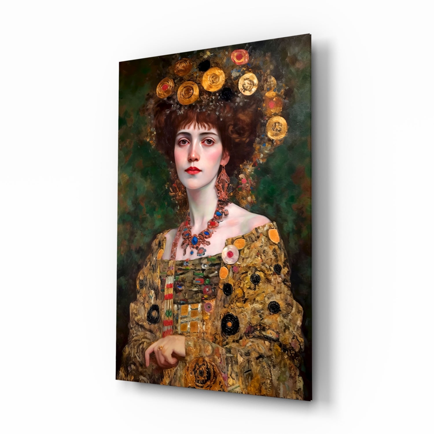 Klimt Style Glass Wall Art || Designer Collection.