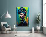 Hair Style Glass Wall Art || Designer Collection.