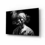Tupac Glass Wall Art || Designer Collection.